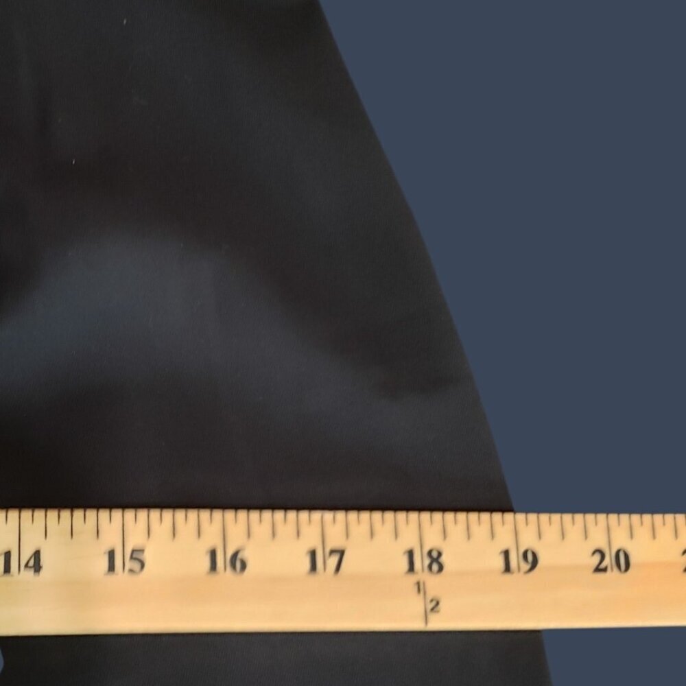 Briggs NY Womens Pleated Straight Dress Pants Black Size 8 - Picture 6 of 16